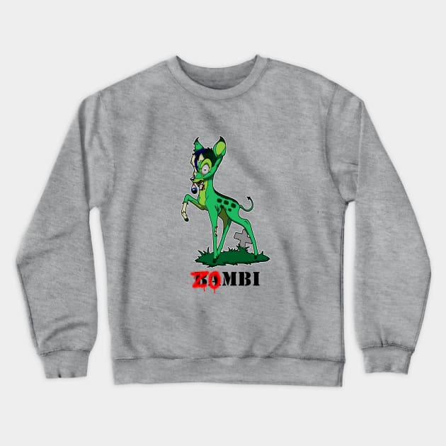 Zambie Crewneck Sweatshirt by yayzus